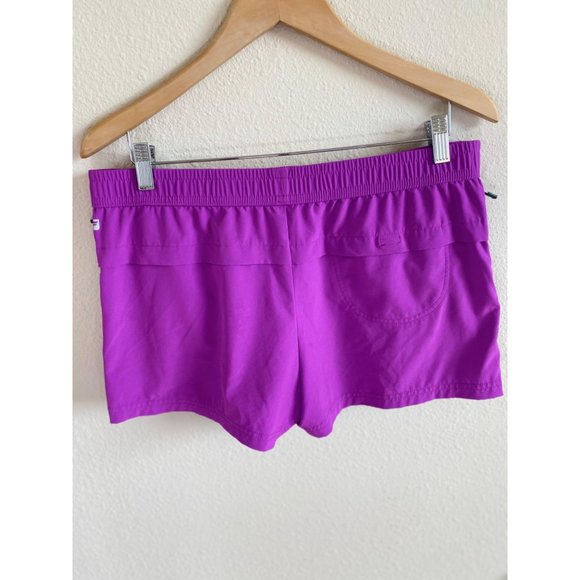 Fabletics Women's Shorts Purple Run Eloise Side Zipper Stretchy Pockets  Large - Picture 10 of 10